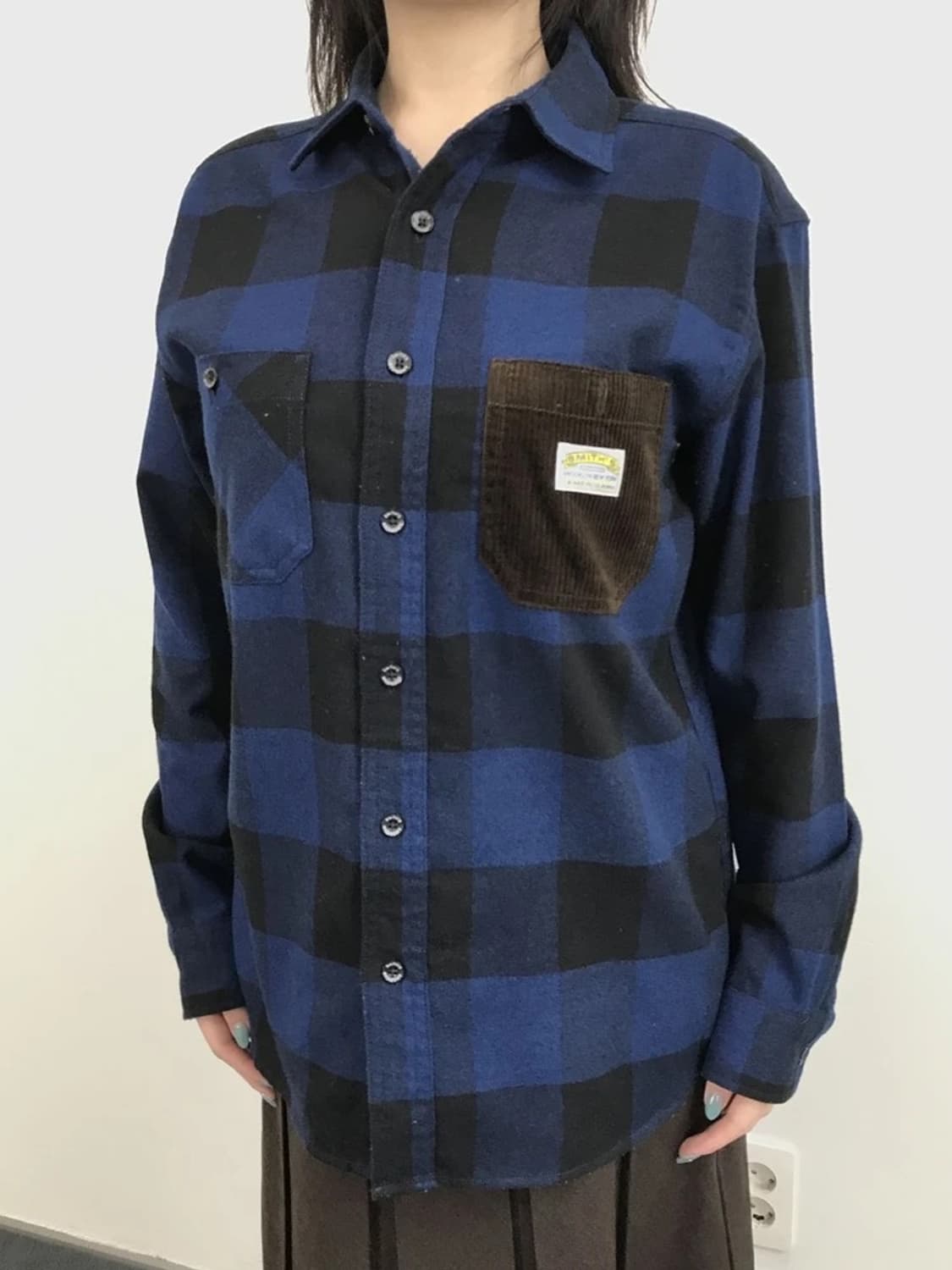 JPN Jun Club Blue Check Shirt 상품이미지2