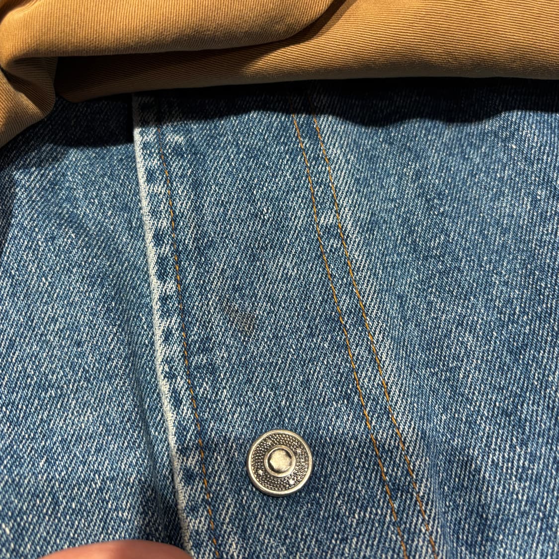 빈티지 데님 베이스볼 자켓 상품이미지9