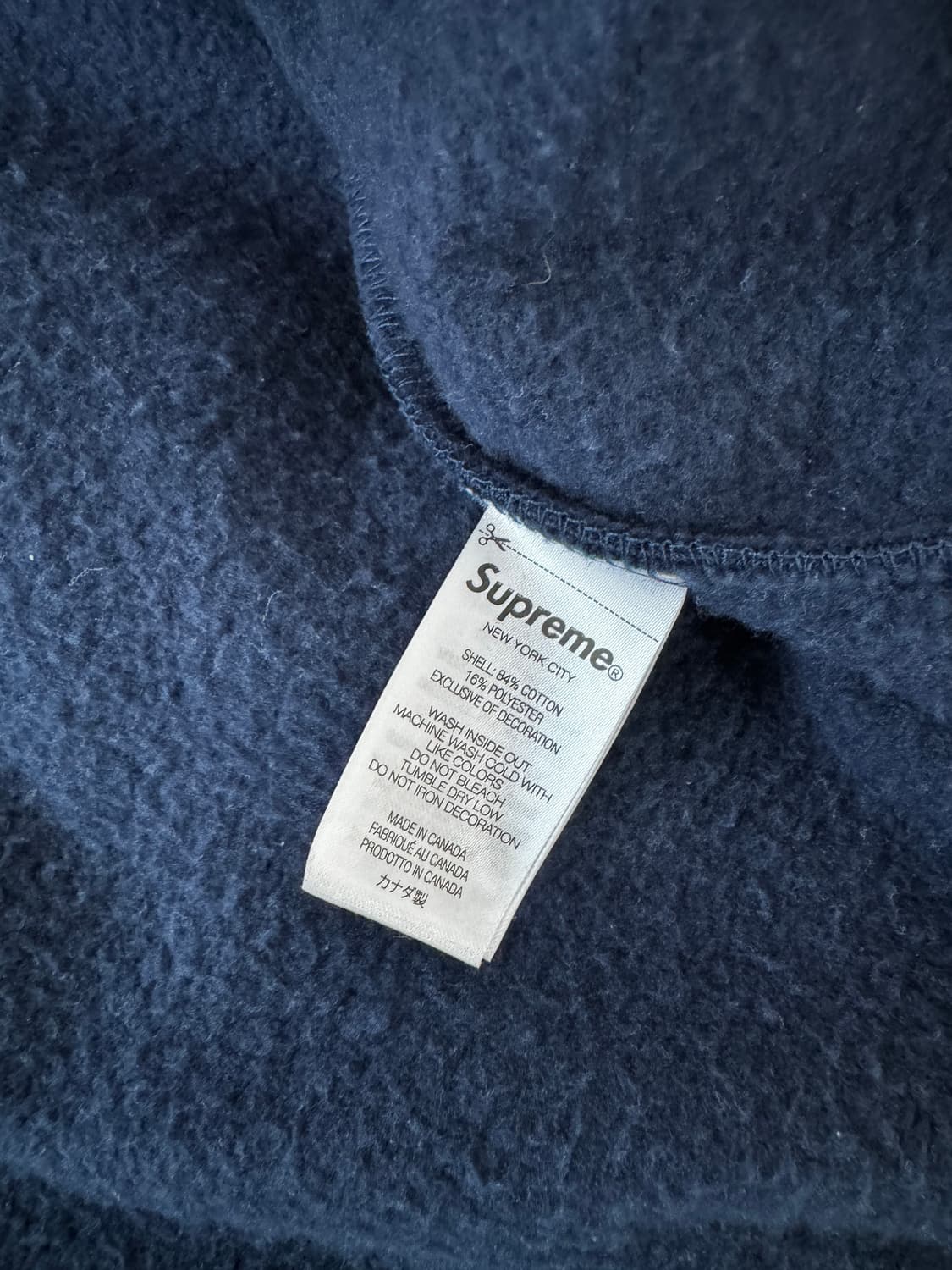 슈프림 s 로고 후드집업 L 24fw 상품이미지6