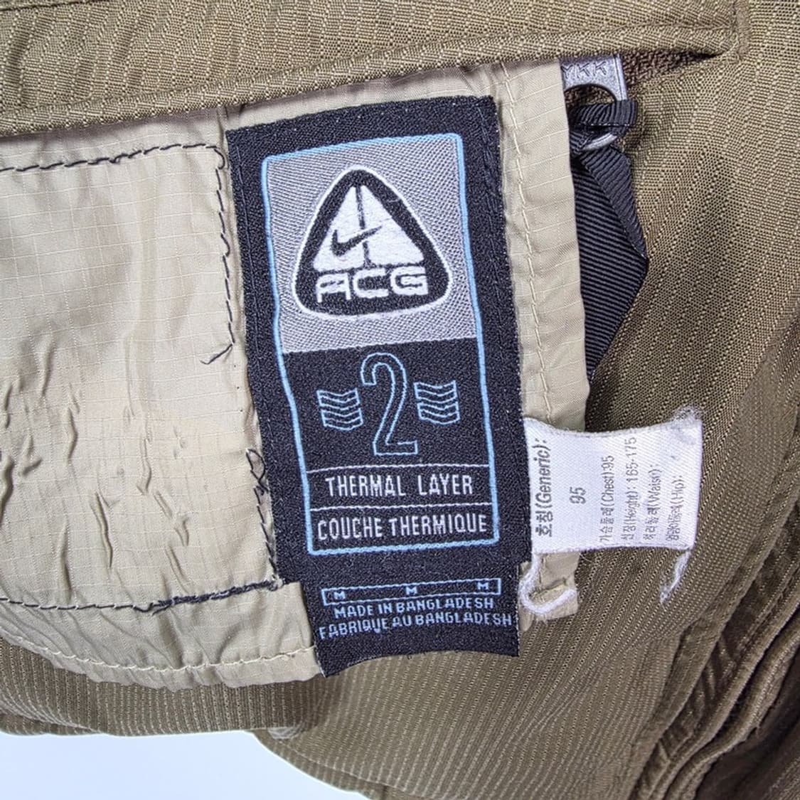 나이키 ACG 써멀 레이어 리버시블 패딩 M 상품이미지8