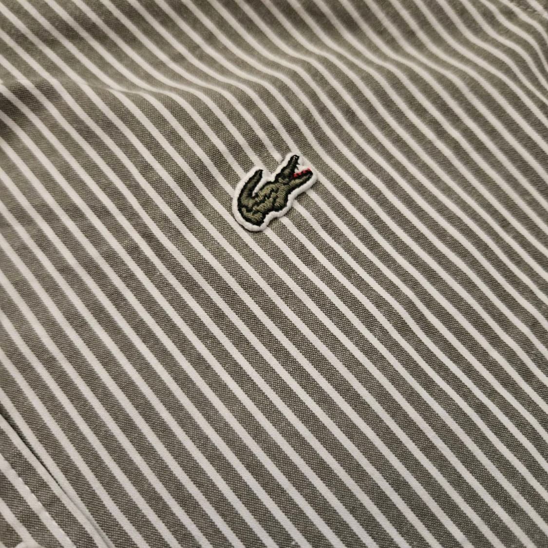 라코스테(Lacoste)시그니쳐로고 스트라이프셔츠
 상품이미지5