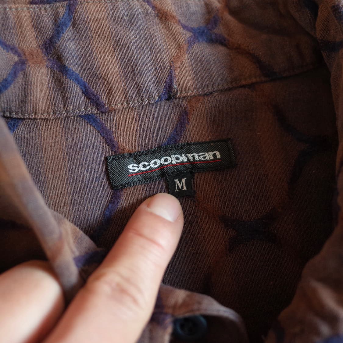 Scoopman vintage pattern cotton shirts 상품이미지8