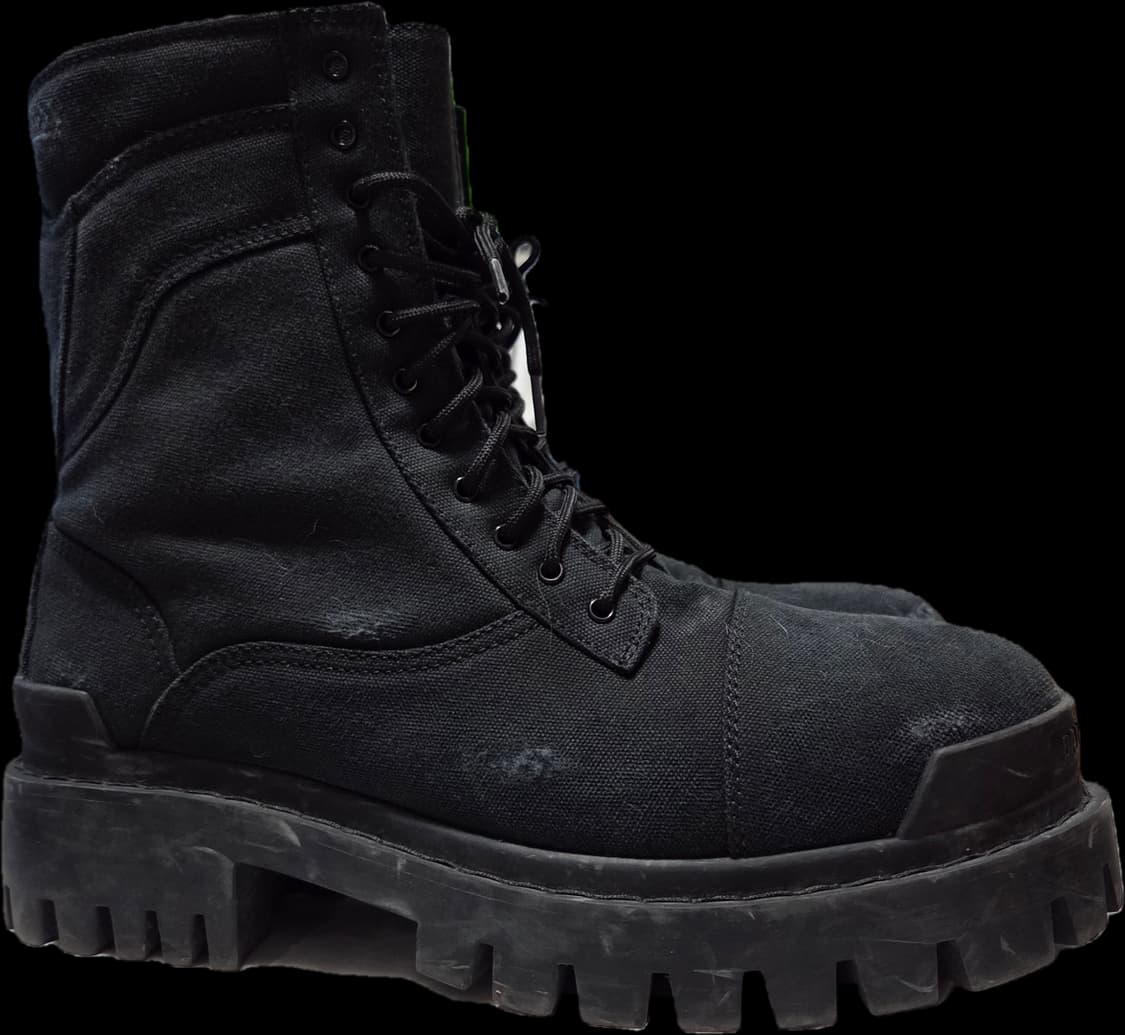 발렌시아가 컴뱃 스트라이크 부츠 블랙 42사이즈 상품이미지7