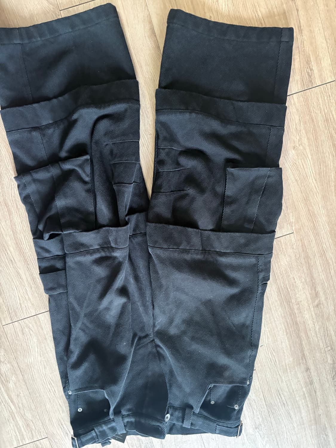 [2] 카미엔 배기팬츠 블랙 초판  상품이미지4