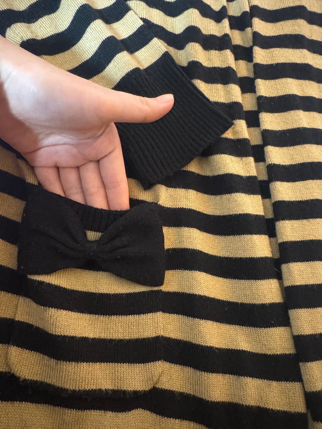 일본빈티지 꿀벌 라떼갸루 원피스 상품이미지3