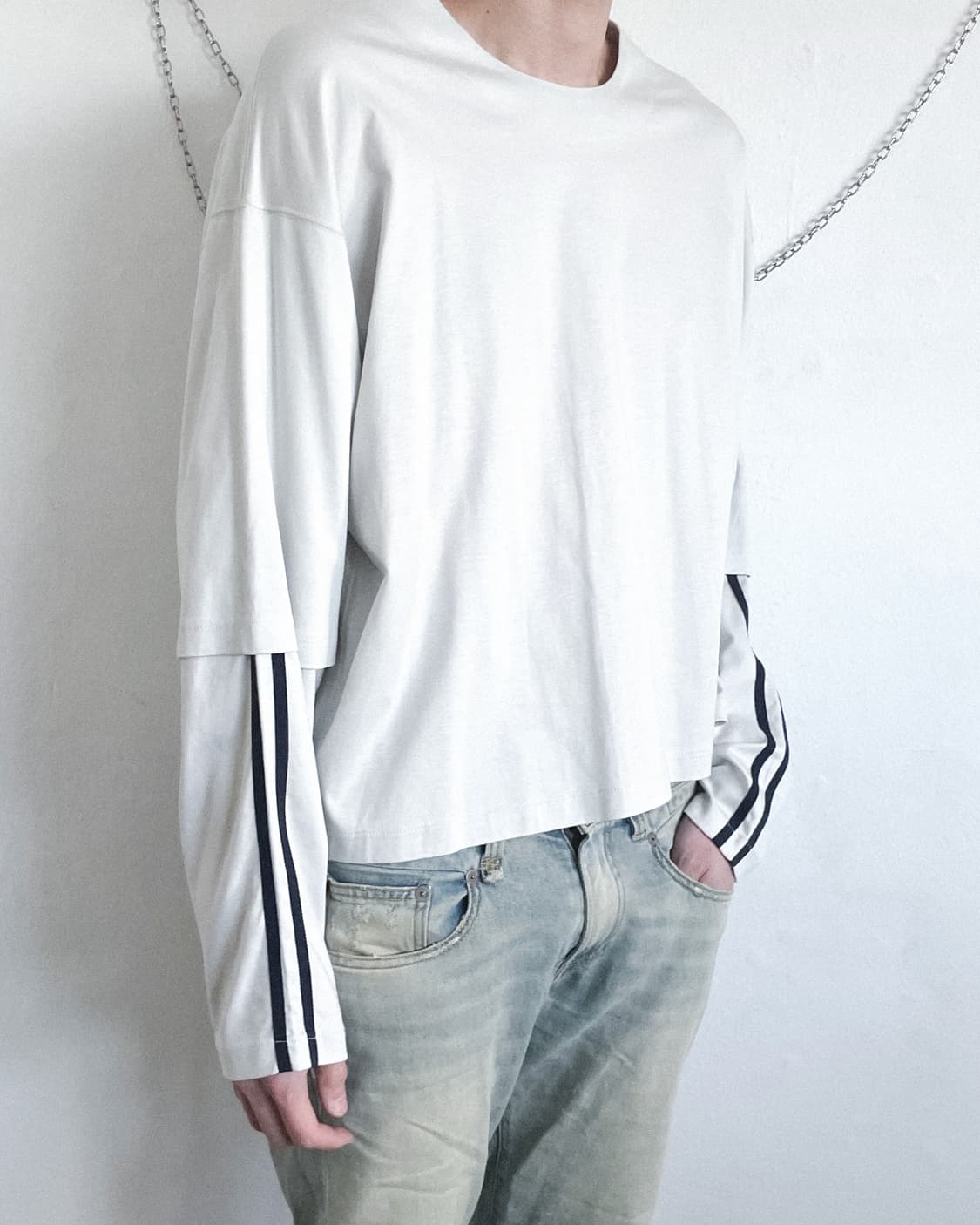 new* 지에다 17ss 레이어드 롱슬리브 상품이미지2