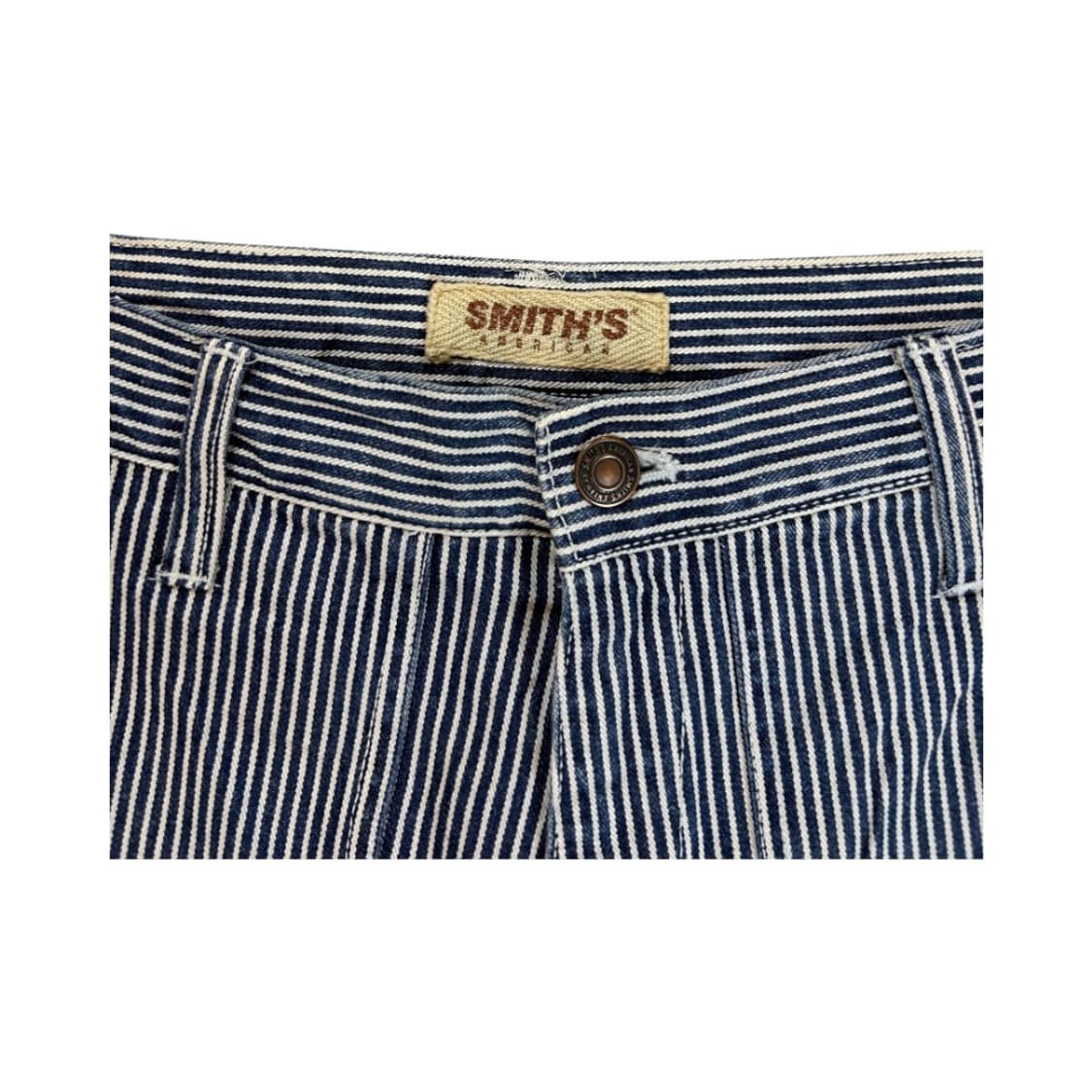 L) 스미스 아메카지 히코리 스트라이프 워크 쇼츠 BD-001 상품이미지3