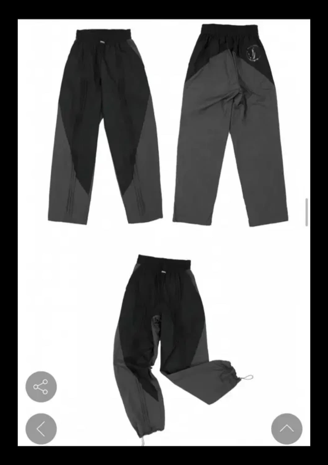 OJOS WAVY WINDBREAKER 오호스웨이비윈드브레이커 팬츠 M 상품이미지2