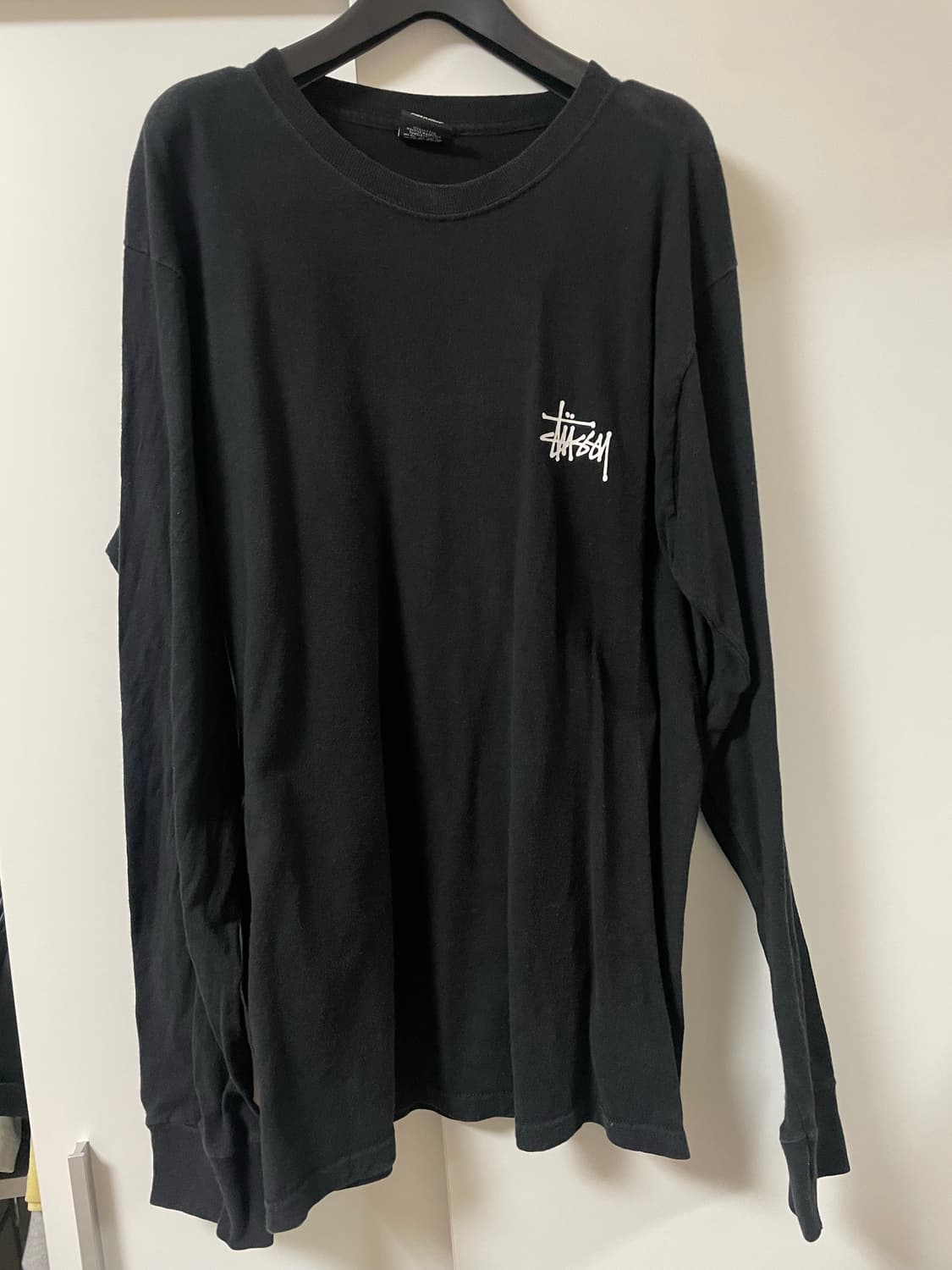 스투시 롱슬리브 블랙 M 상품이미지1