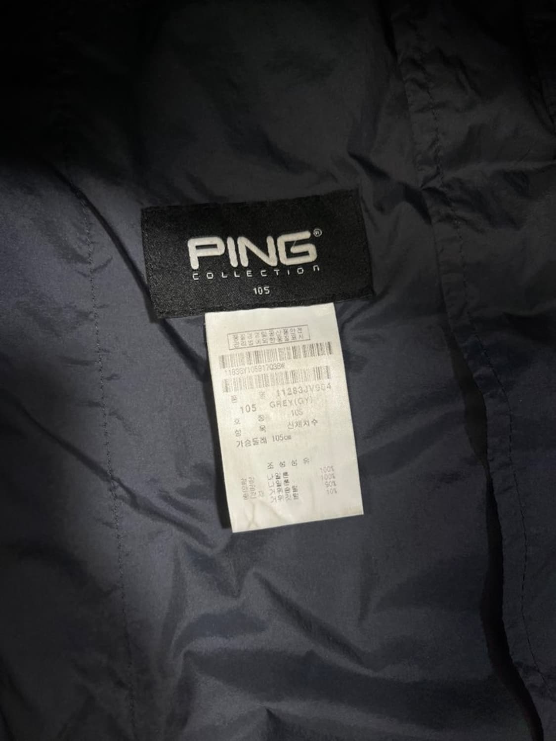 핑 구스다운 경량 조끼/#261 상품이미지5