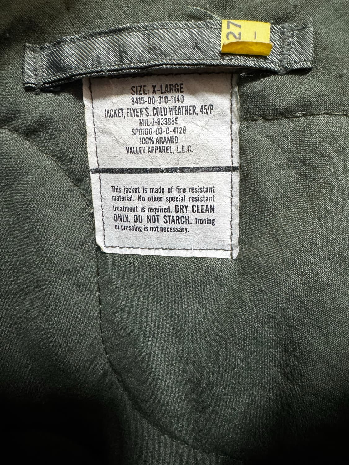 Ma-1/CWU 항공점퍼 상품이미지3