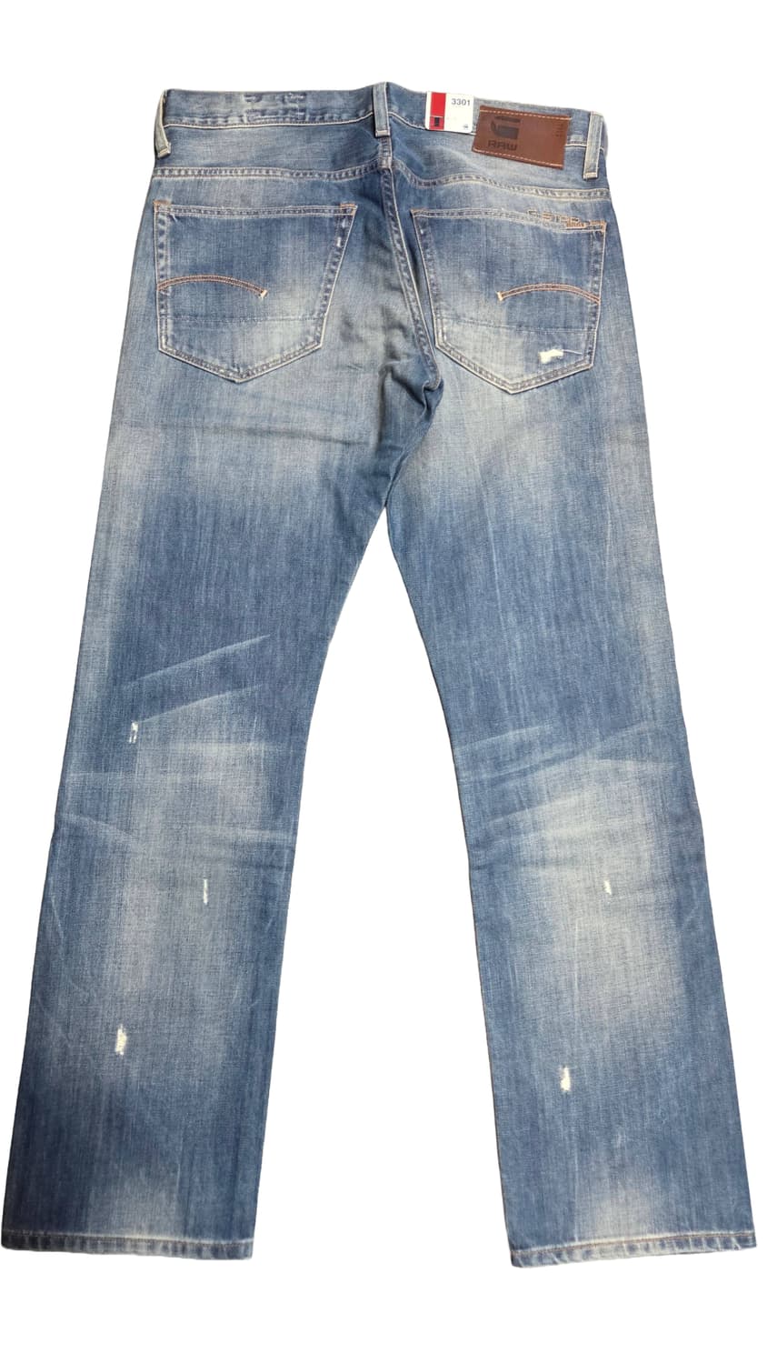 G-Star RAW 3301 스트레이트 핏 데님 팬츠(W33/L32) 상품이미지2