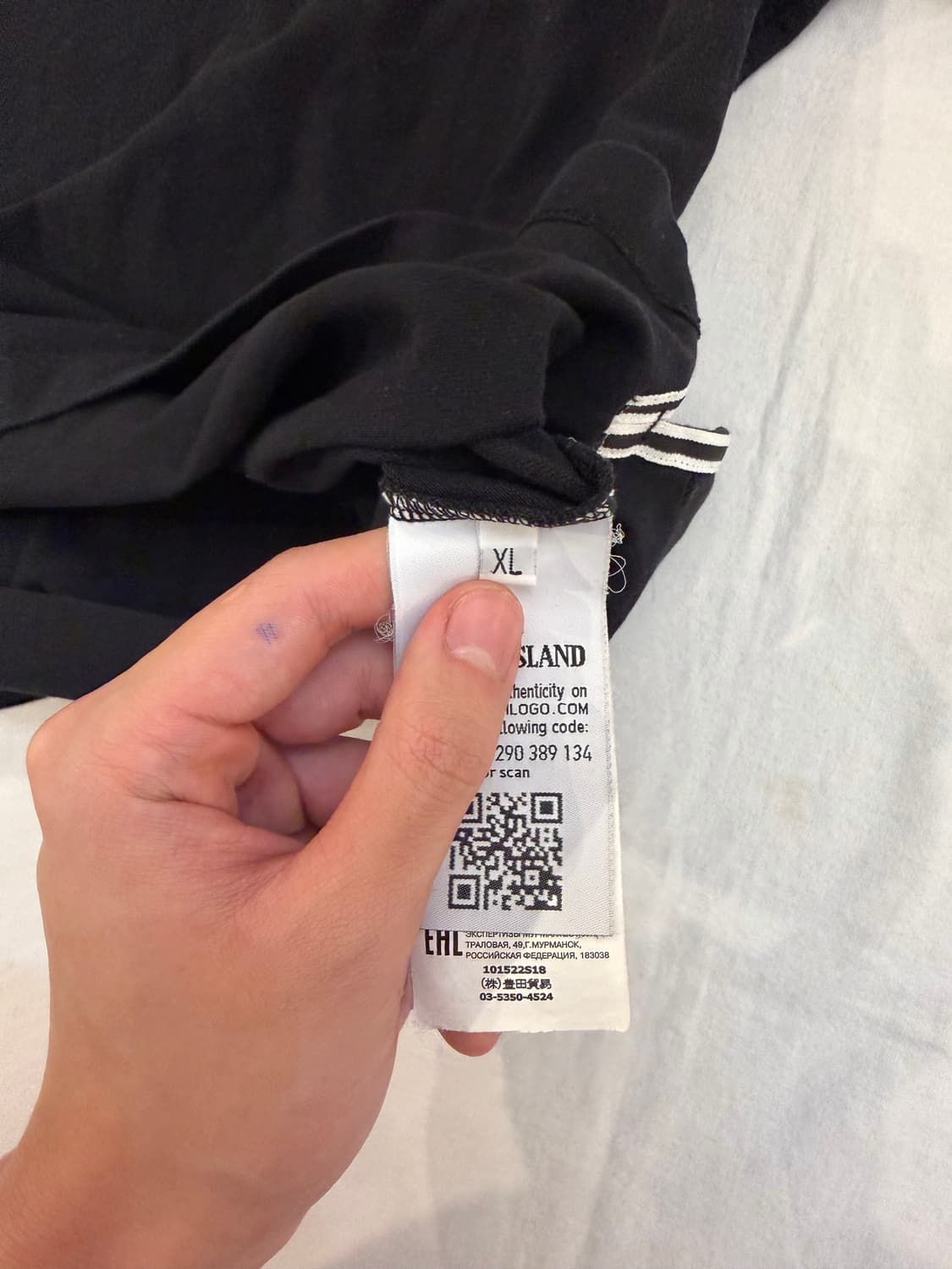 스톤아일랜드 패치로고 pk 반팔 카라티 블랙 상품이미지3