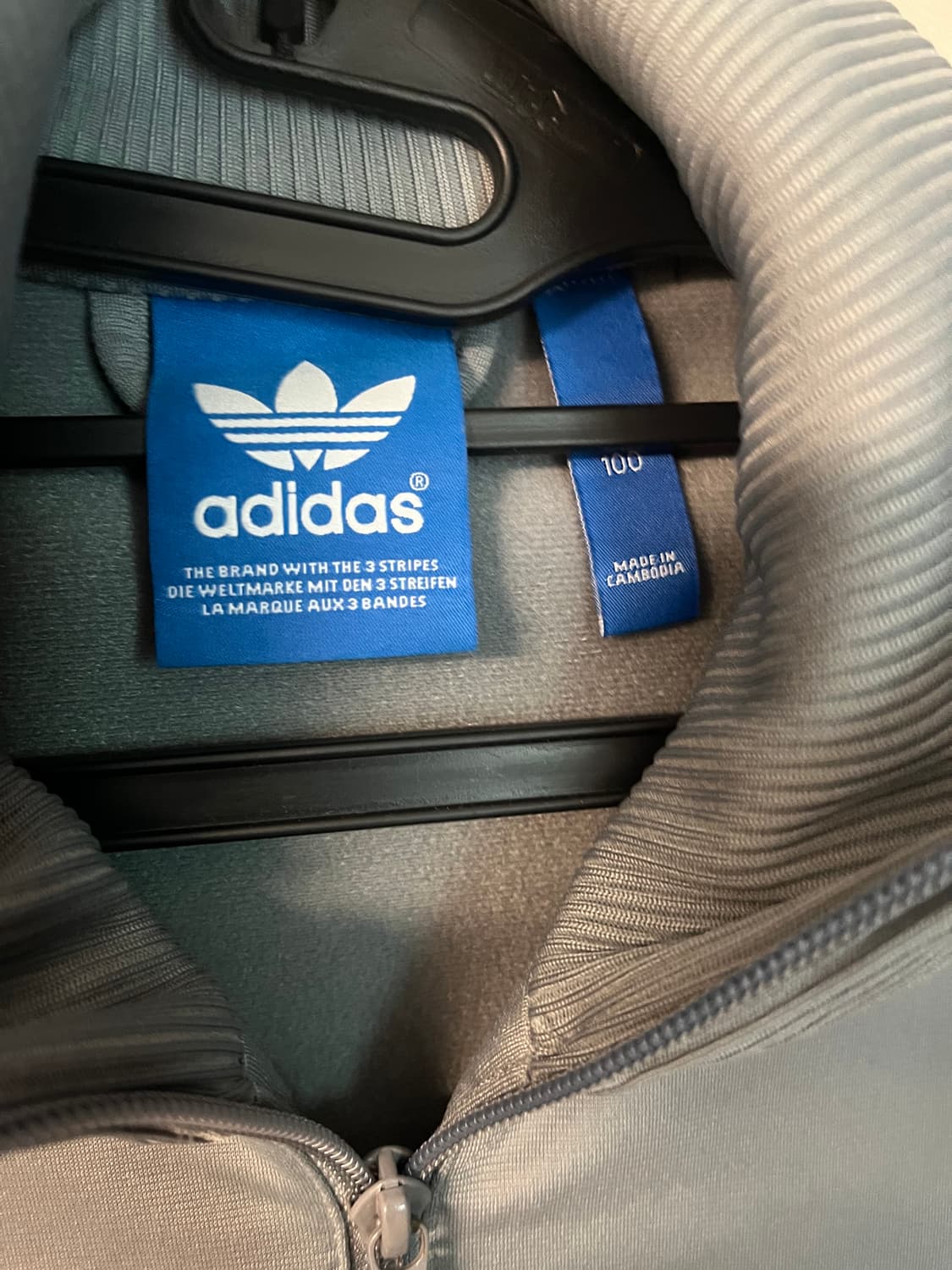 아디다스 구파이어버드 져지 그레이/네이비 [100] 상품이미지4