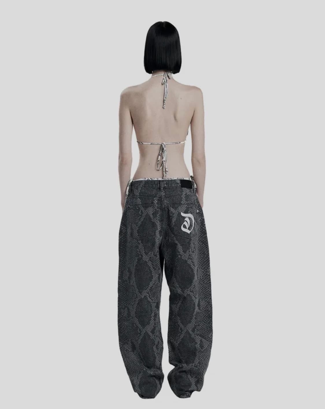 오도어 Kay python pants 상품이미지1