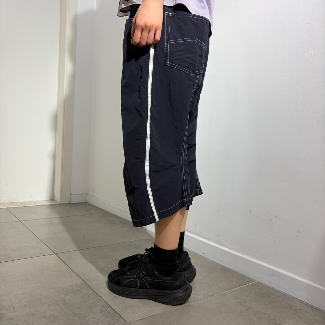 Armani Jeans 나일론 카프리 팬츠 반바지 상품이미지4