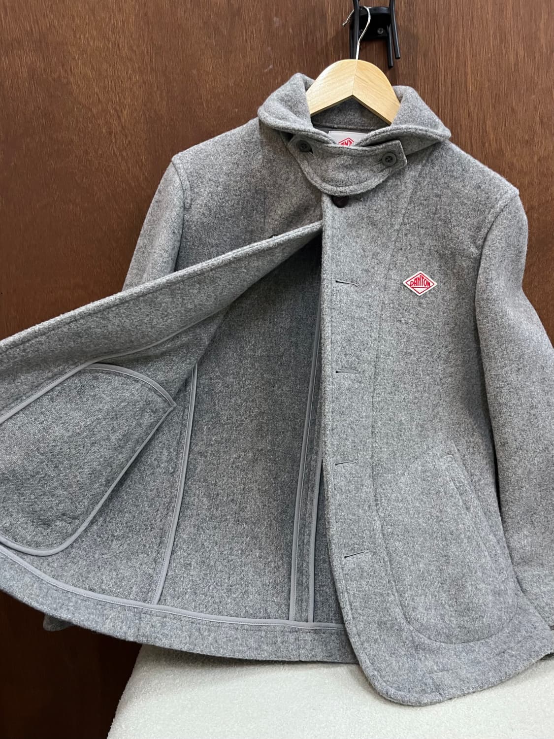 단톤 울 코트 그레이 38 상품이미지8