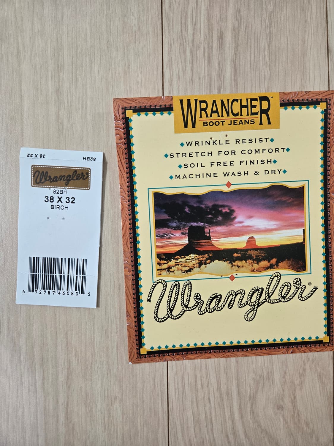 랭글러 렌치드레스 팬츠 38 새상품 상품이미지4