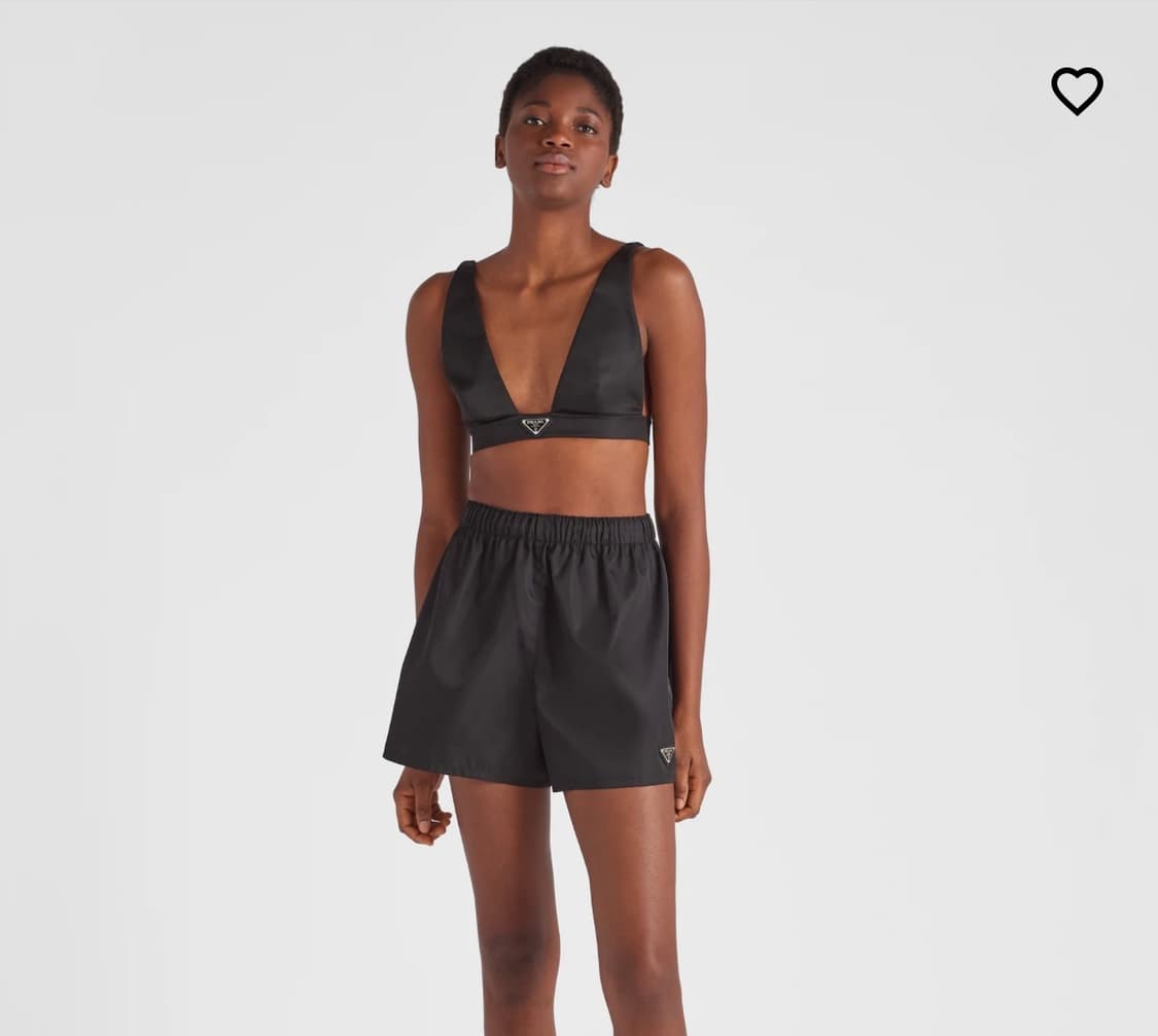 [36] 프라다 리나일론 쇼츠 상품이미지3