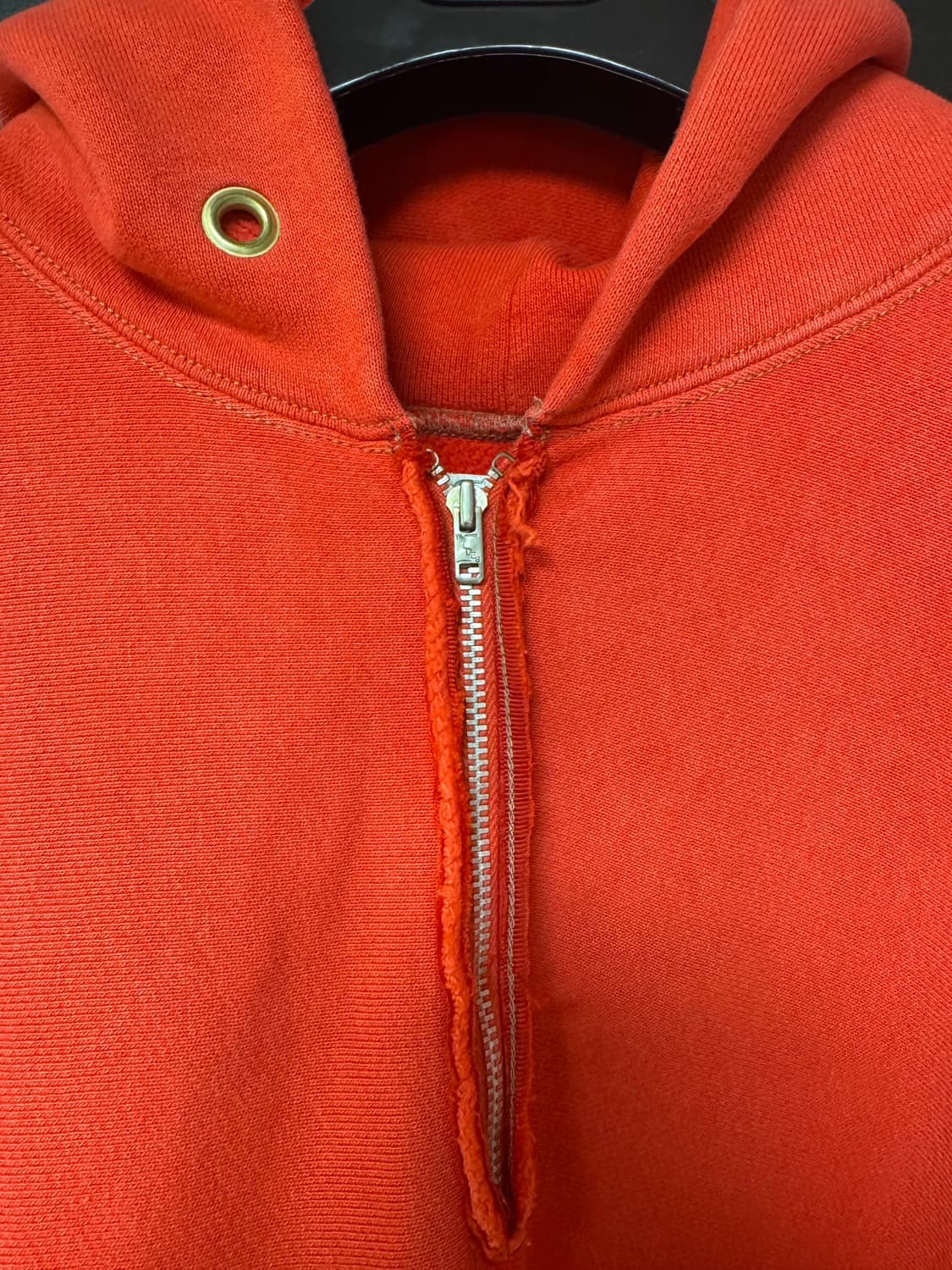 (4)아프레쎄 하프집업 후드 레드 상품이미지2