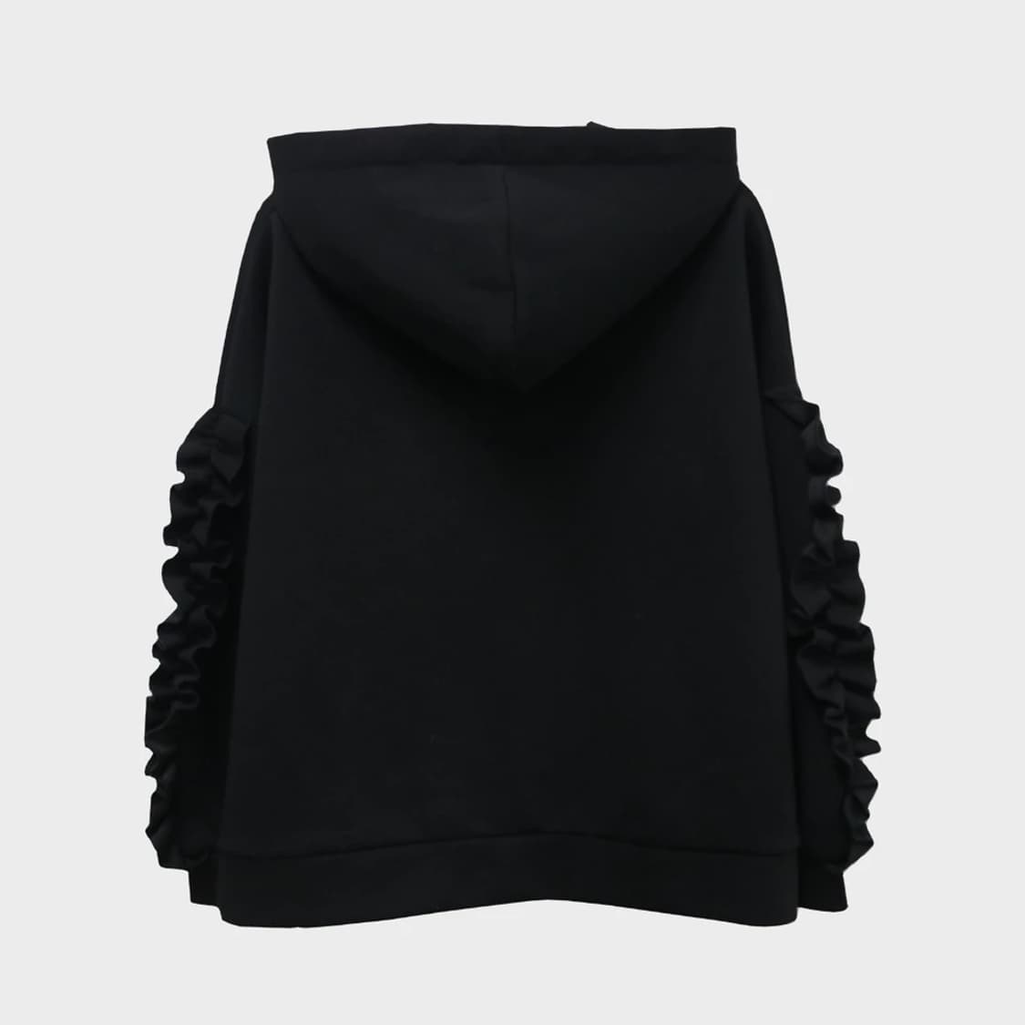 TOCCO CLOSET 소매 프릴 후드티 59697 상품이미지2