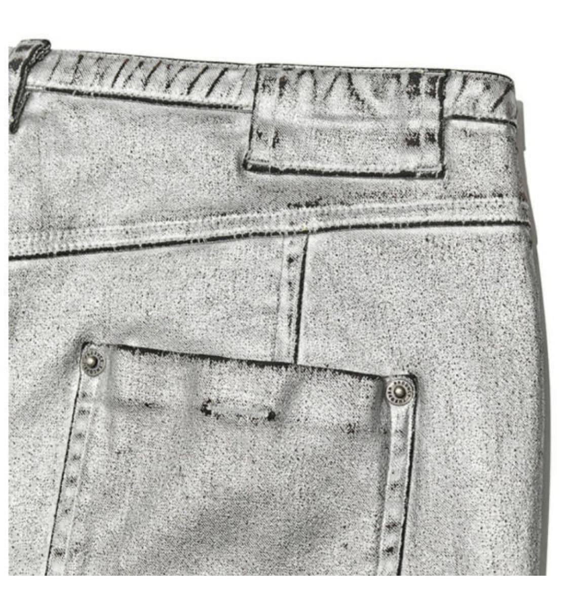 [OPEN YY] Silver Paneled Pants 실버 팬츠 상품이미지3