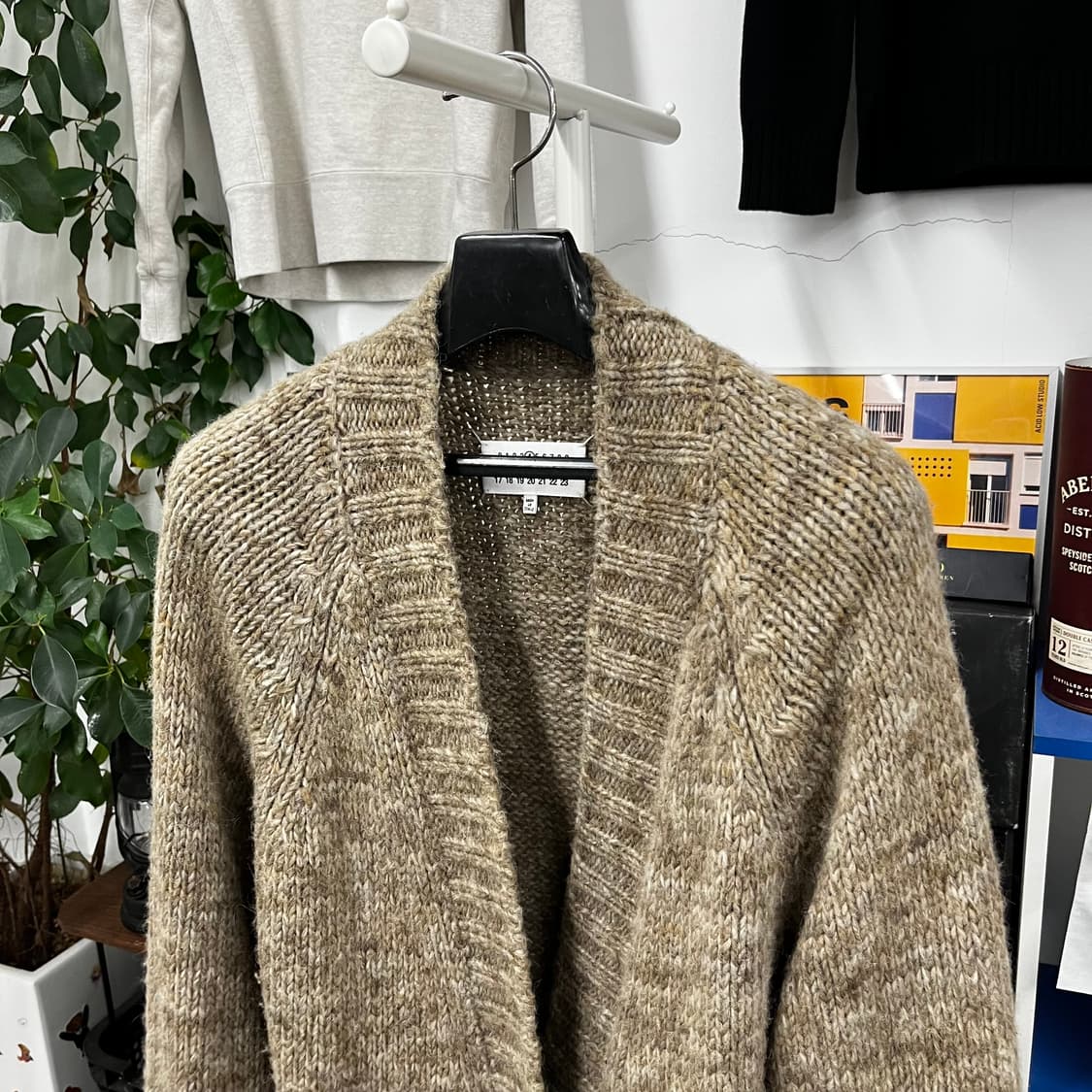 메종마르지엘라 울/알파카 오버핏 가디건 L 상품이미지2