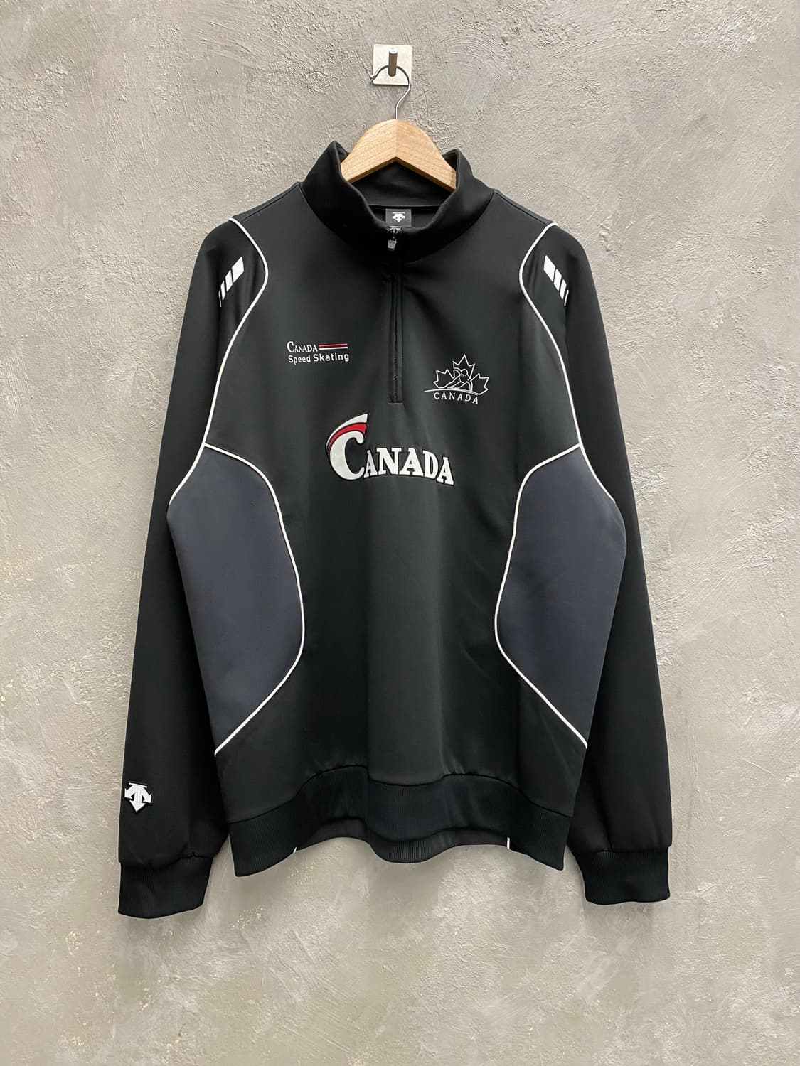 [XXL] Descent 캐나다 스피드 스케이팅 하프집업 져지 상품이미지1