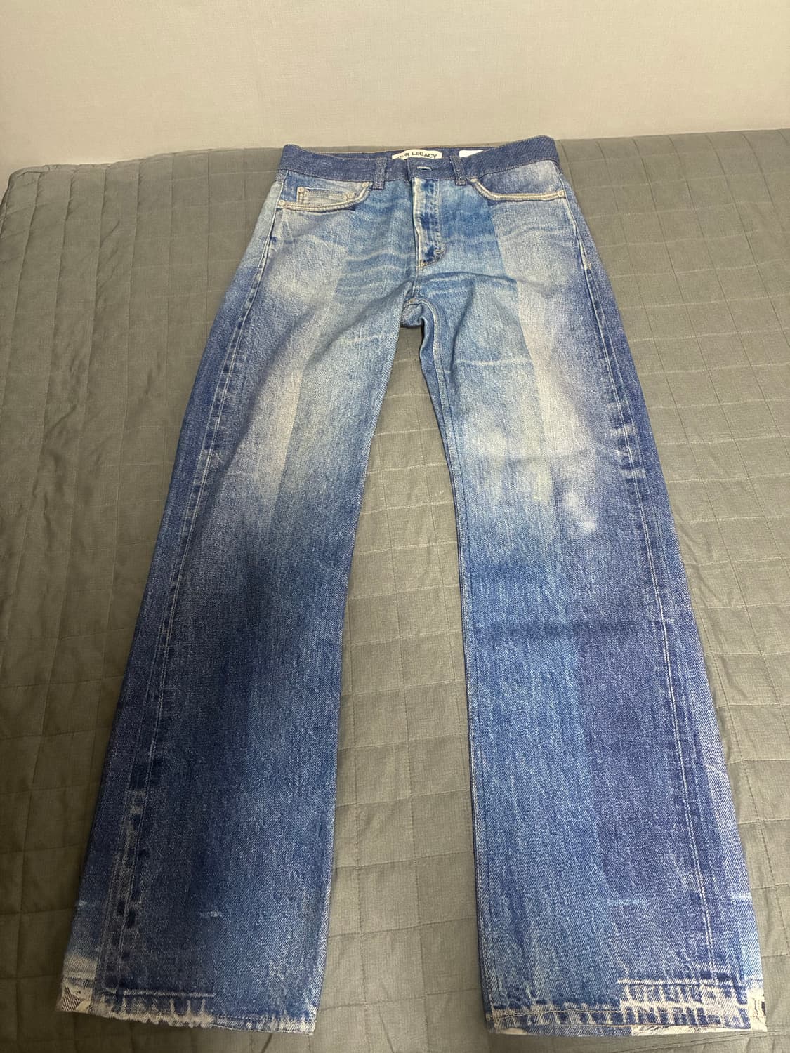 [27] 아워레가시 리니어컷 디지털 듀얼 데님 상품이미지2