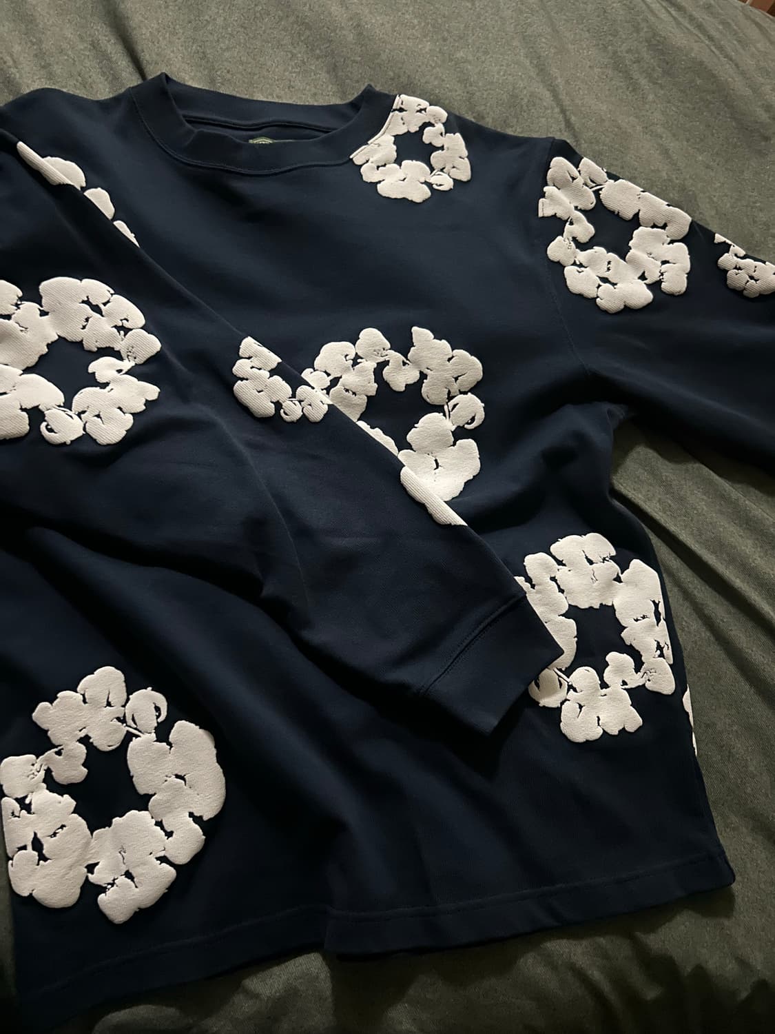 데님티어스 롱슬리브 M 네이비 상품이미지1