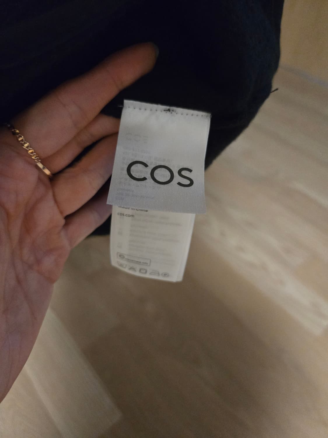 [m] COS 코스 남성 투웨이 플리스 집업 자켓 상품이미지6