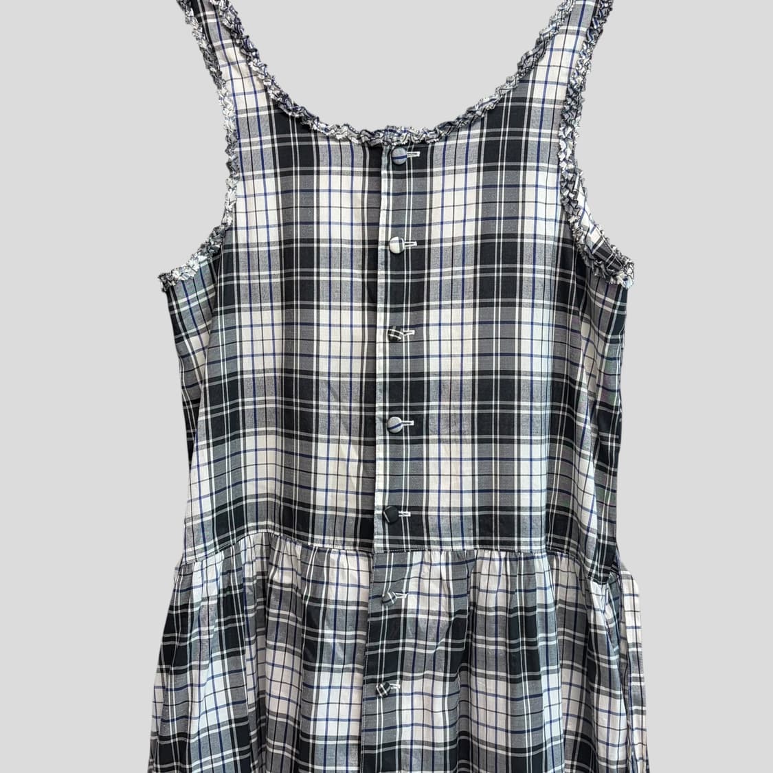 (여성F)JPN 체크 원피스  상품이미지8