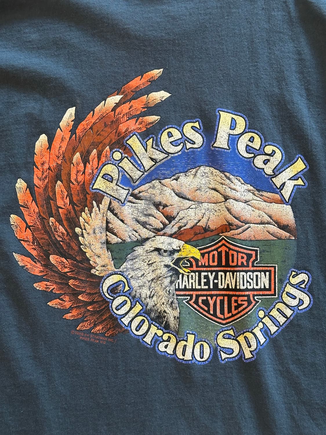 80s 할리데이비슨 'Thunder in the Rockies'  XL 상품이미지6