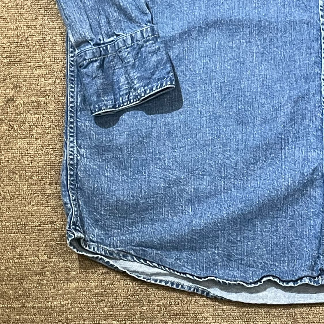 (XL) Levi's 리바이스 코튼 데님 셔츠 스탠다드 핏 상품이미지3