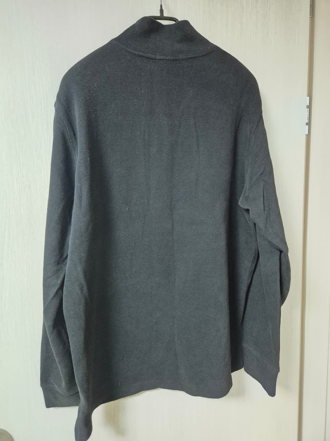 폴로 랄프로렌 블랙 하프넥 니트 긴팔티 XL 상품이미지4