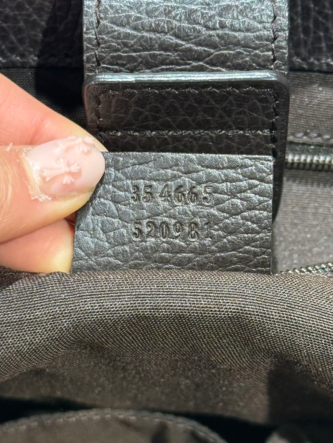 구찌 브라운 GG 모노그램 캔버스 숄더백 상품이미지8