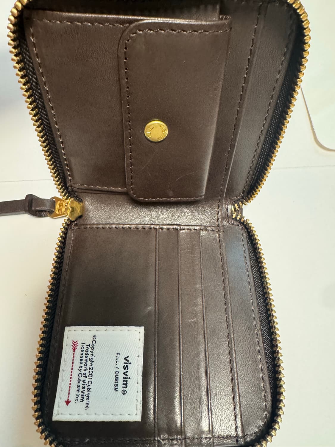 VISVIM BI-FOLD dk.brown(비즈빔 지갑) 상품이미지3
