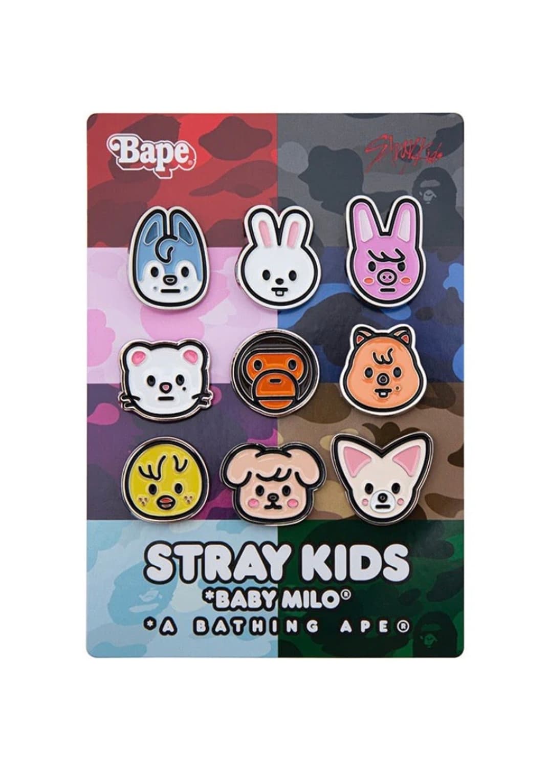 BAPE X 스트레이키즈 베이프 스타 MULTI 스니커즈 240 상품이미지2