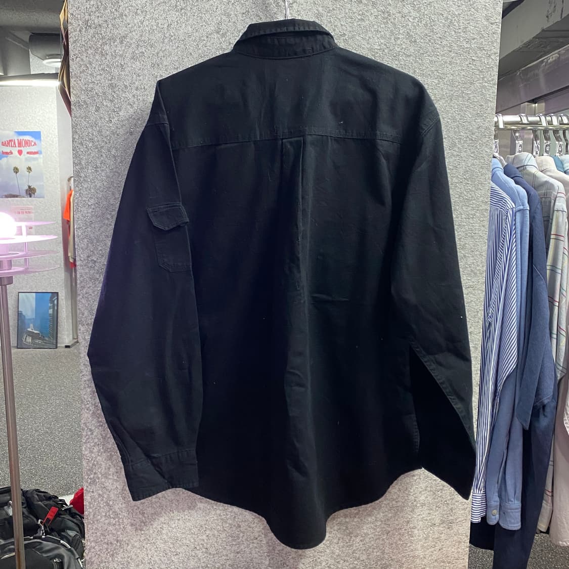 칼하트 멀티포켓 블랙 셔츠 B4043 상품이미지4