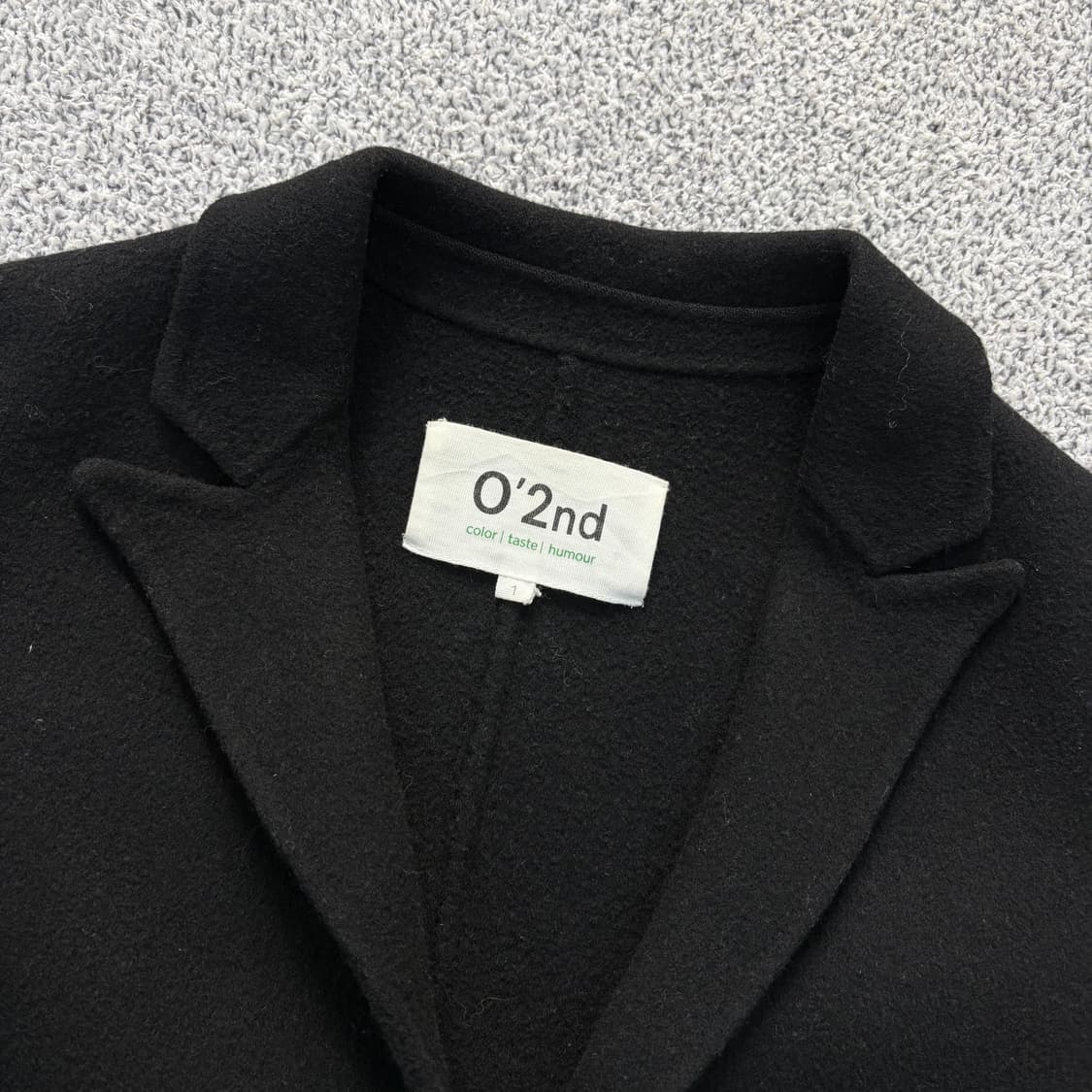 1 오즈세컨 울코트 롱코트 0316J 상품이미지2