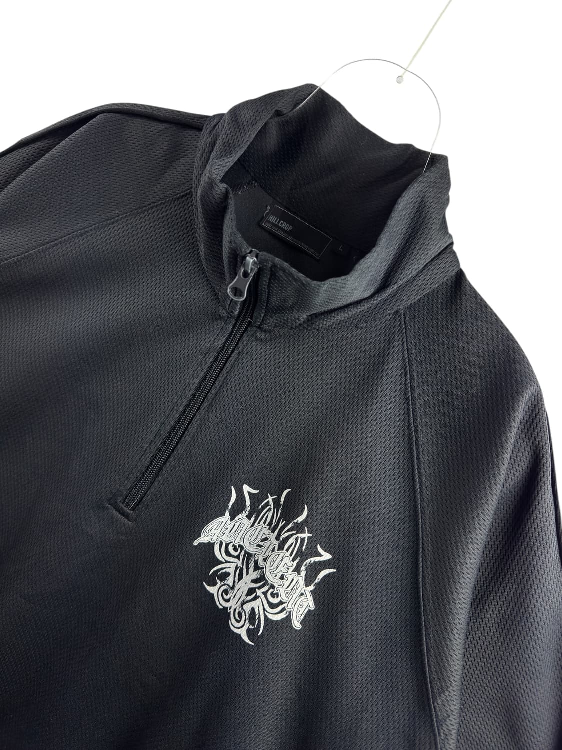 JPN Y2K 레터링 프린팅 반팔 트랙져지1473 상품이미지3