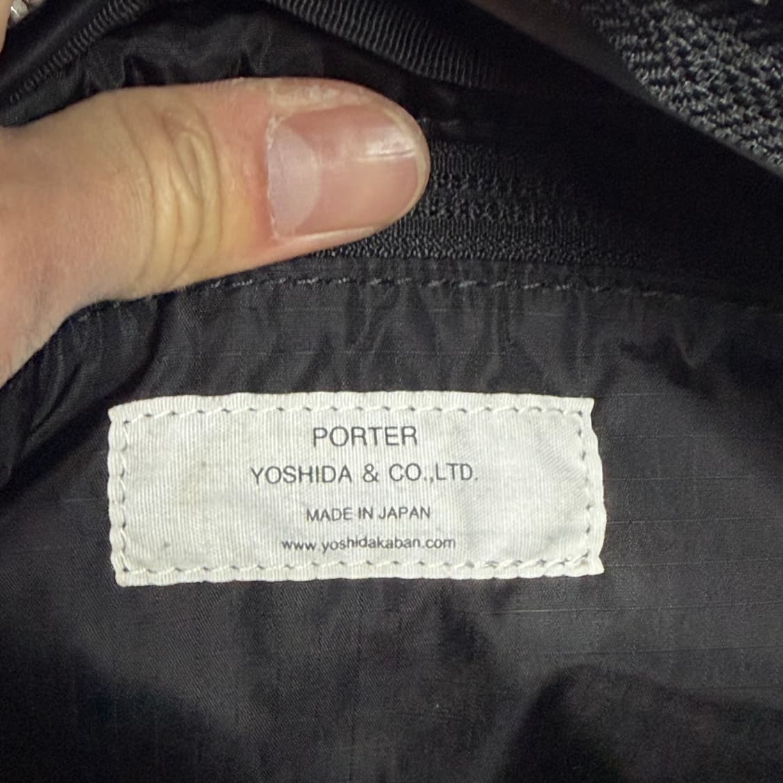 요시다포터 스펙 숄더백 블랙 상품이미지8