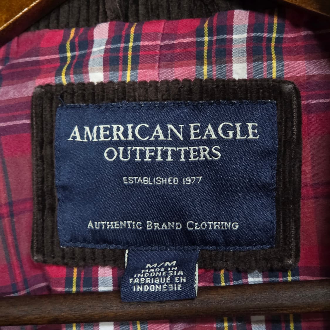 아메리칸 이글 브라운 코듀로이 블레이저 자켓 상품이미지9