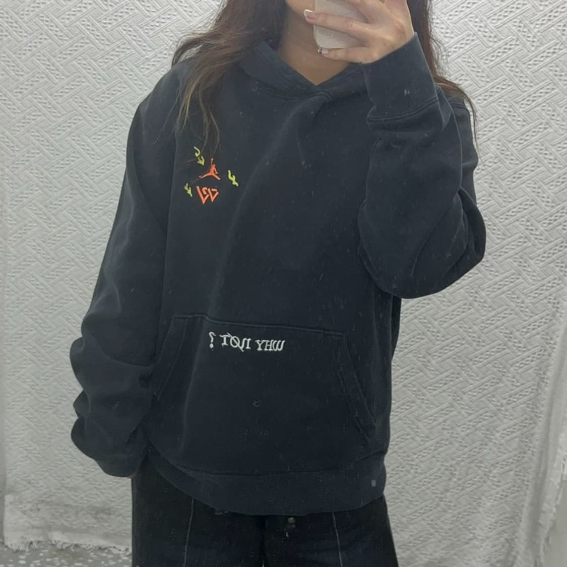 나이키 조던 스탠다드핏 백프린팅 약기모 후드티 105 C06263 상품이미지1