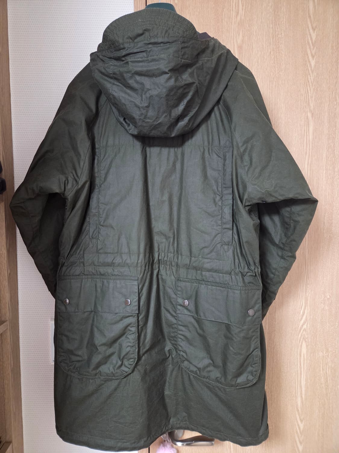 바버X엔지니어드가먼츠 집파카 올리브 s사이즈 상품이미지2