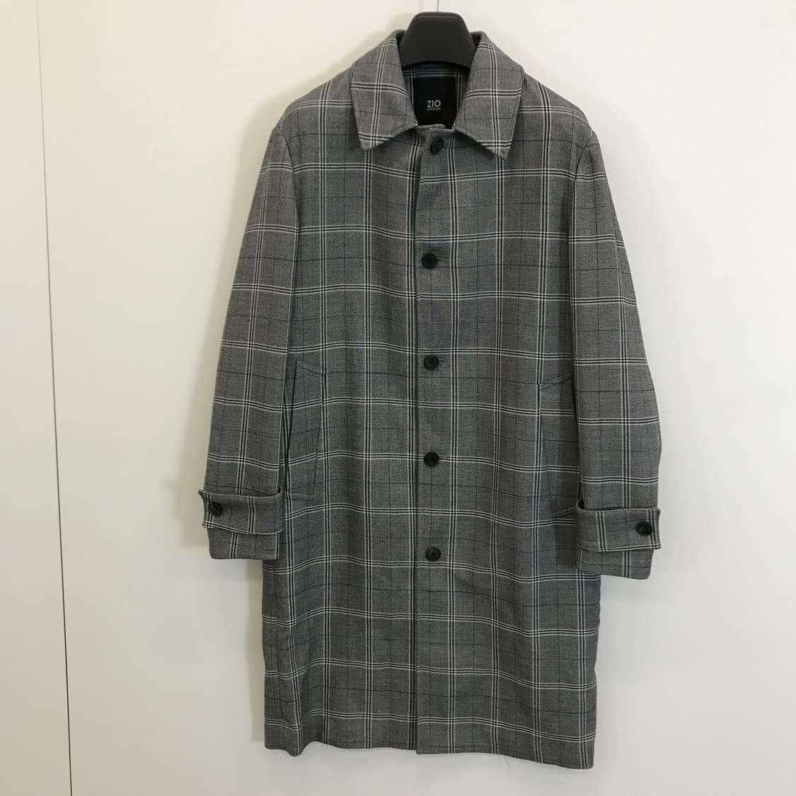 지오송지오 글렌체크 맥코트 [95] 상품이미지1