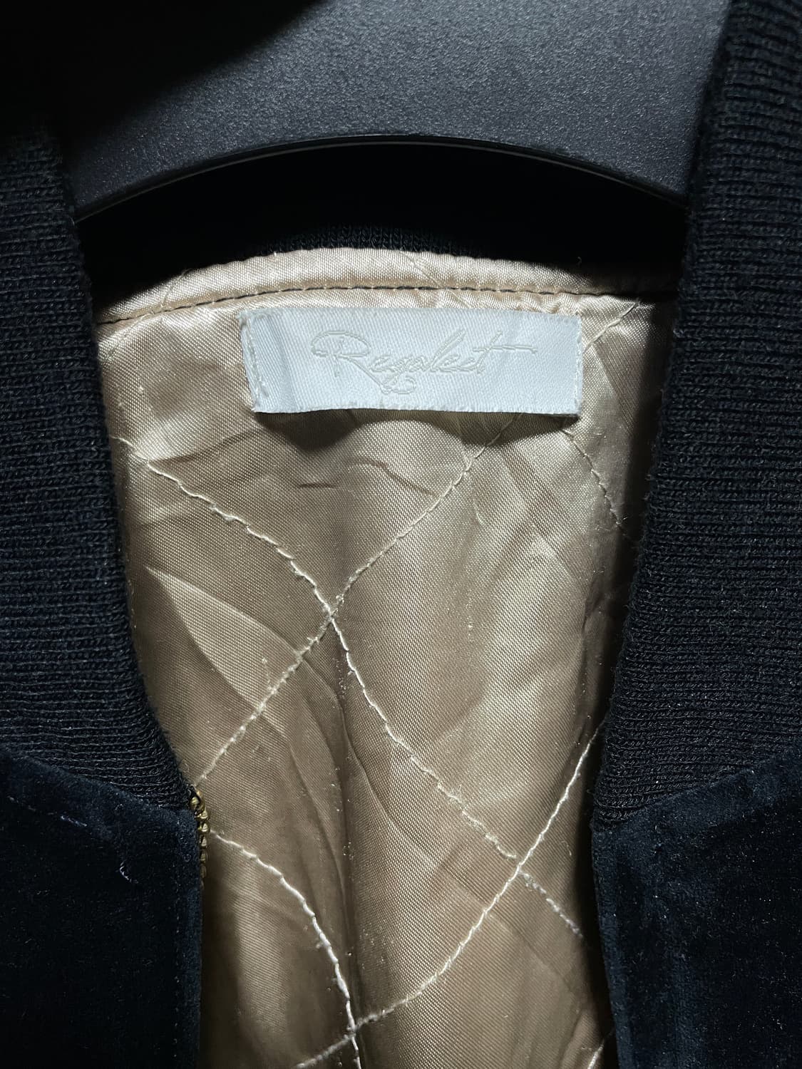 L~XL 벨벳 블루종 자켓 상품이미지8