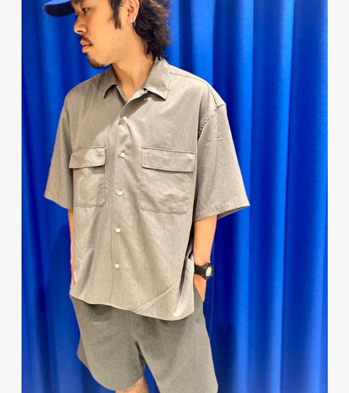 B:MING BY BEAMS - COOL FIBER CPO SHIRT 상품이미지2