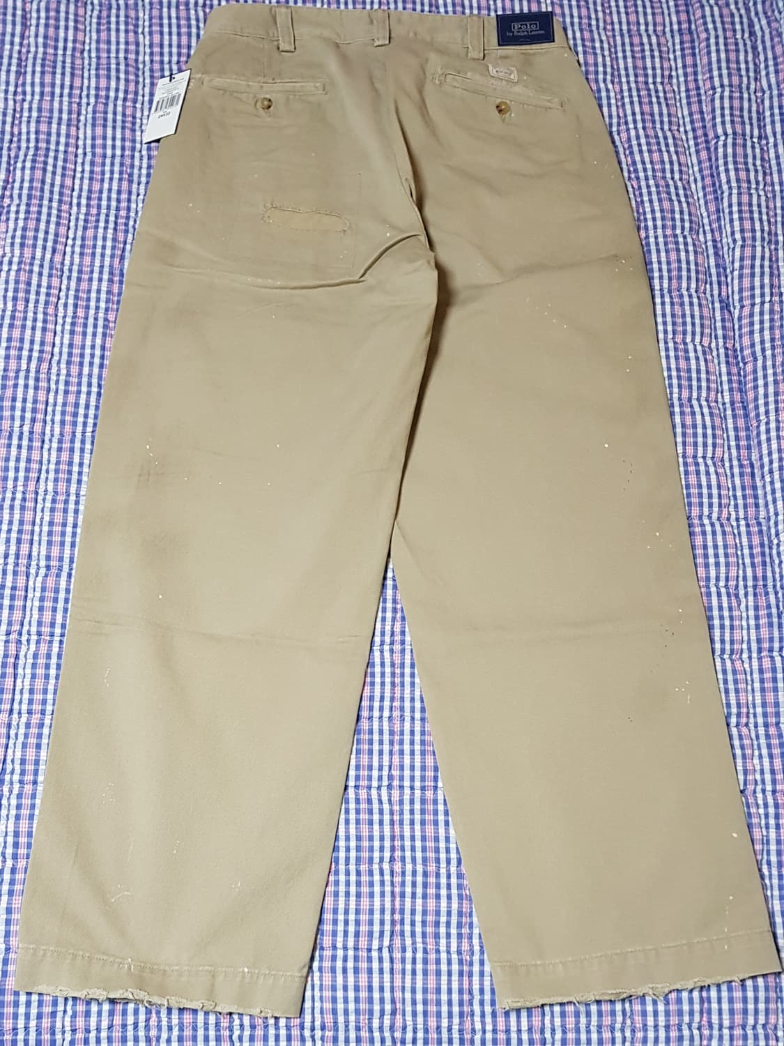[새상품/29X32] 폴로 버로스 빅핏 치노 팬츠 팝니다. 상품이미지4