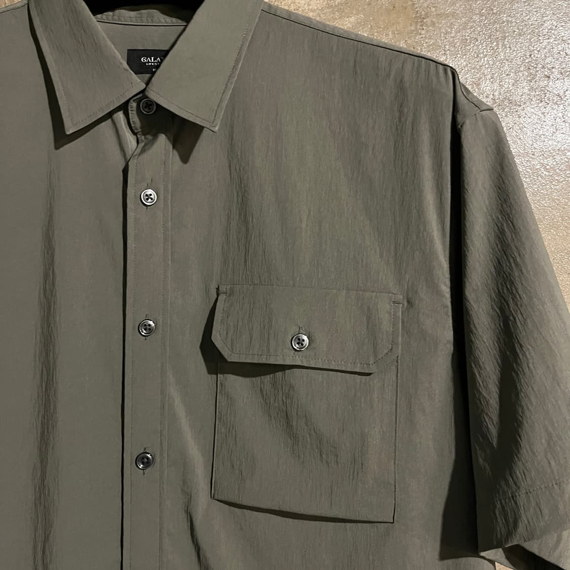 갤럭시 나일론 반팔 셔츠 상품이미지2